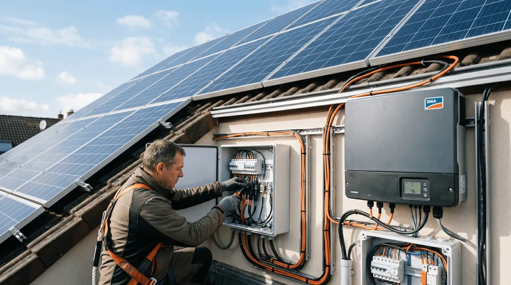 Composants (modules, onduleurs, coffrets DC/AC)